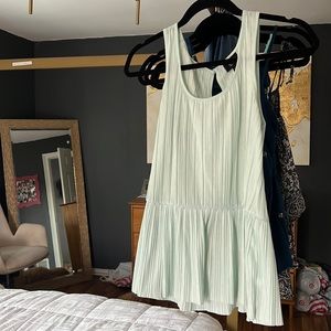 Seafoam tank top peplum